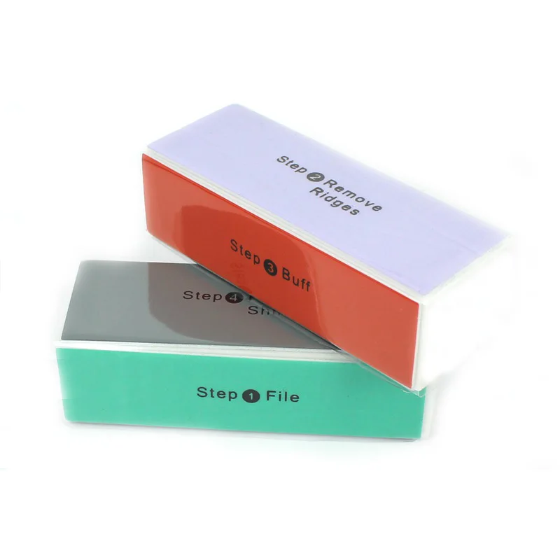 

1 Pcs 4 Side Nail Art Tools Nail Art Buffer File Block Pedicure Manicure Buffing Sanding Polish Makeup Beauty Tools