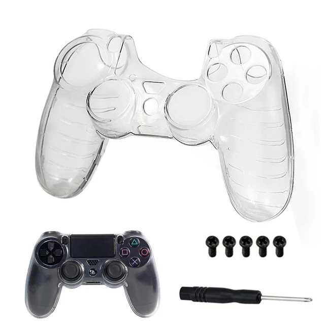 Clear ps4 cheap controller case