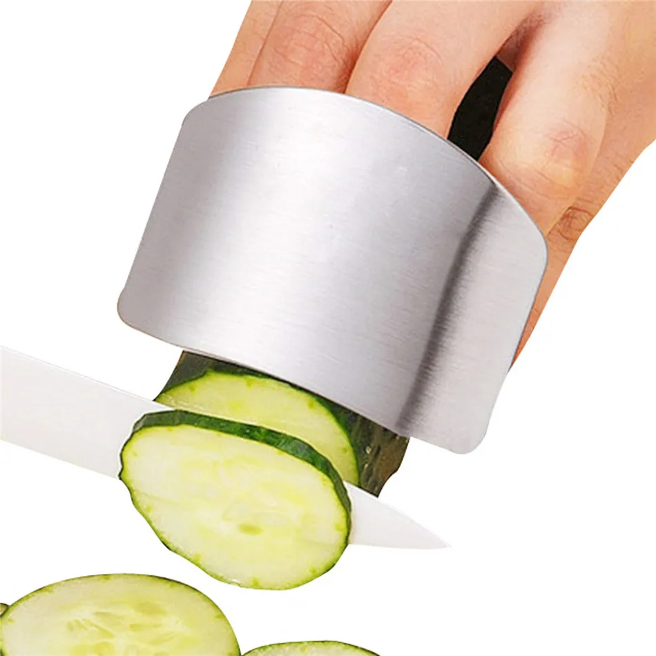 Stainless Steel Chopping Finger Protector Cut Vegetables and Cut The Fingertips Artifact Protective Finger Kitchen Essential