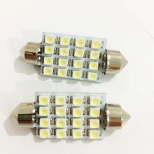 100x супер яркий C5W 31 мм 36 мм 39 мм 41 мм белый 3528 1210 16 SMD Festoon Dome светодиодный светильник лампы для внутреннего чтения