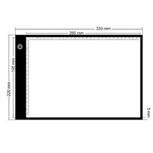 Трассировочный свет коробка, A4 планшет со светодиодной подсветкой A4 световой короб для художников, рисование, черчение, анимация [обновленная версия]