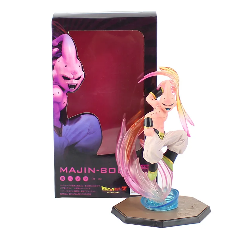 18 см Dragon Ball Z Majin изображение игрушки Evil Buu Аниме Драконий жемчуг зет модель игрушки подарок для детей - Цвет: With Box