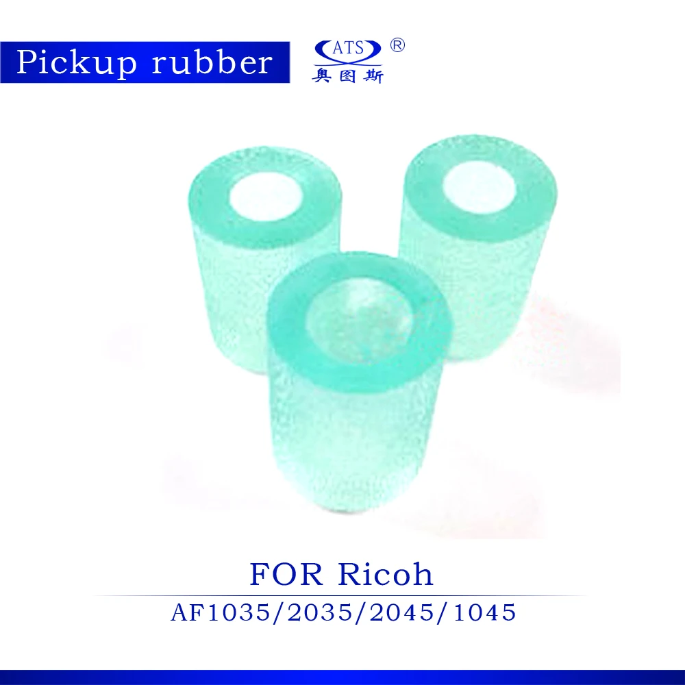 10 компл./лот для Ricoh AFicio AF1035 AF2035 AF2045 AF1045 Pickup Rubber 3 шт./компл. детали 1035 2035 2045 1045