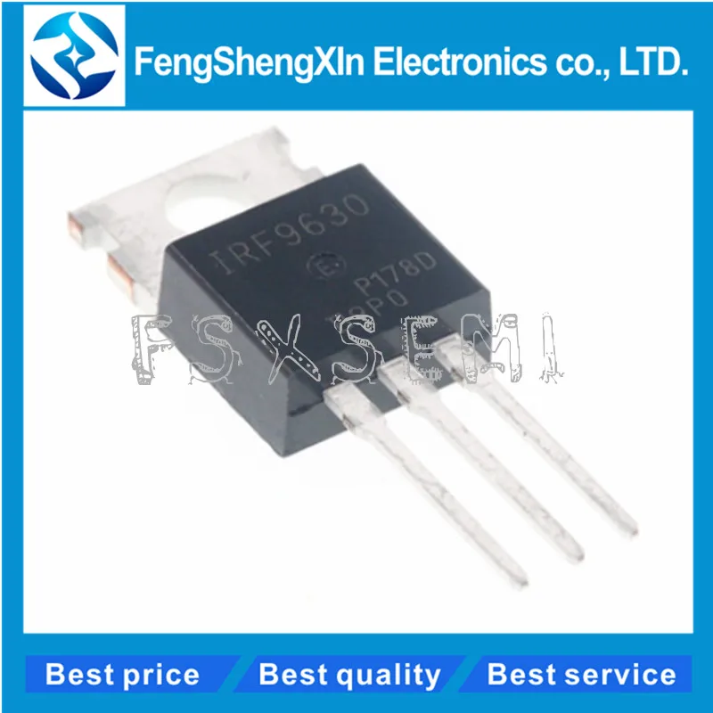 10 шт./лот новинка IRF9630PBF IRF9630 IRF9630N трубка с полевым эффектом MOSFET P 200 В/6 5a TO-220 |