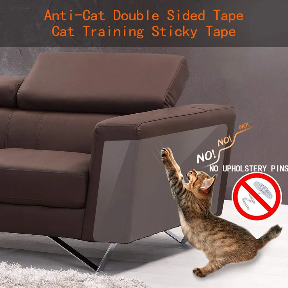 8pcs/set Cat Scratching Tape Deterrent 
