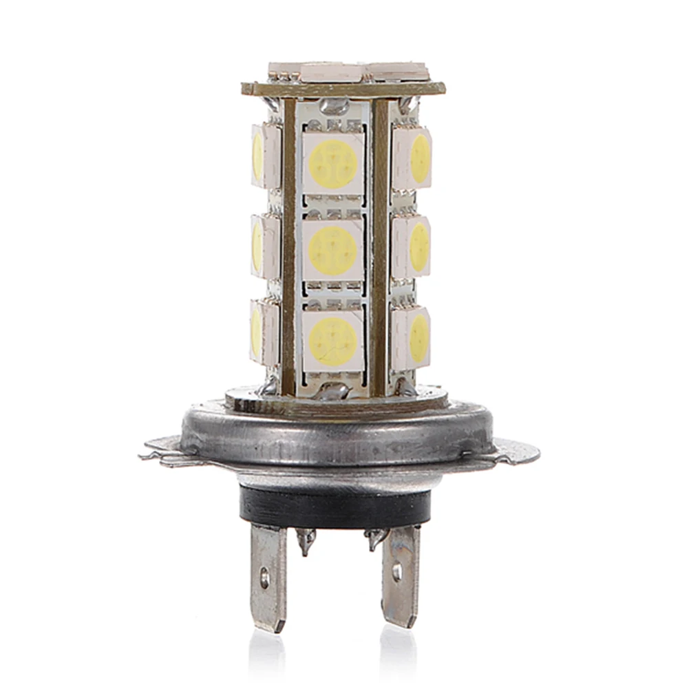 

H7 Led light Car-styling Pure White 5W 18 SMD LED Car Auto Light Source Driving Fog Lights Bulb diode lamps For Cars
