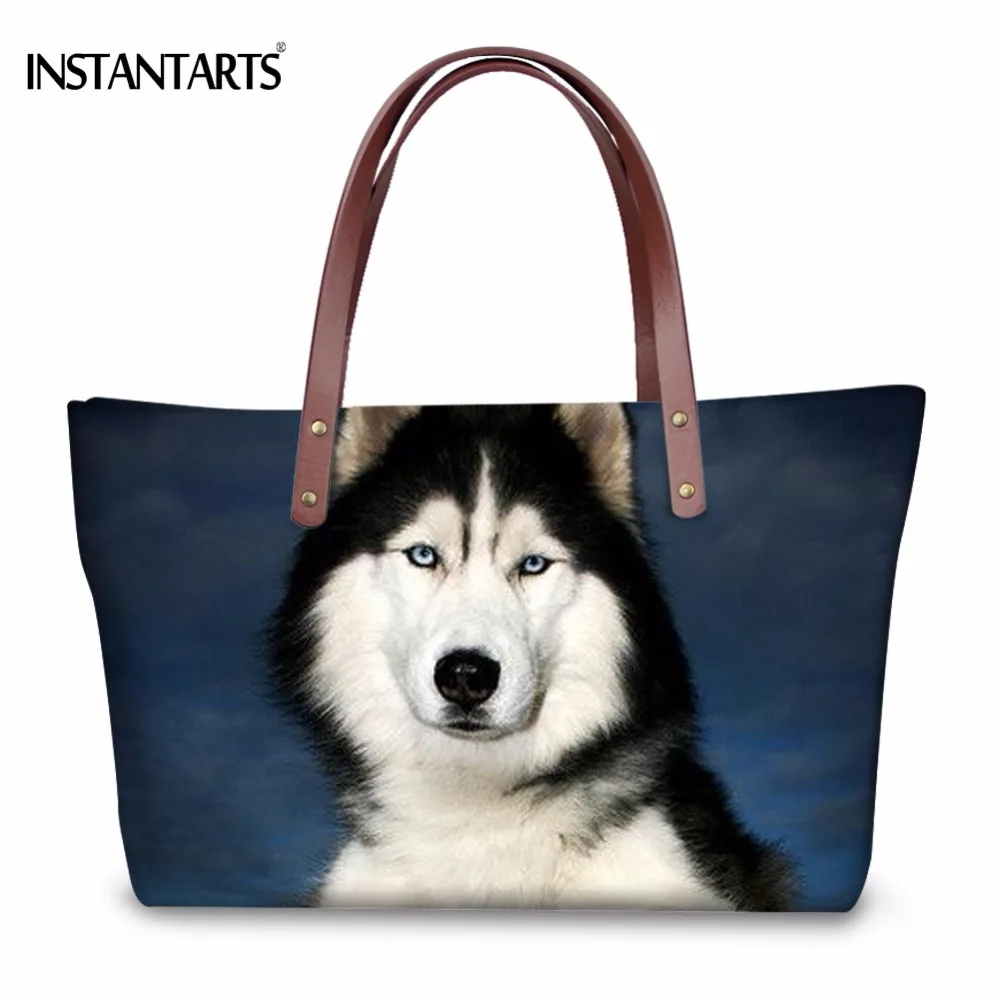 Buy INSTANTARTS Fashion Women Large Tote Bags Cute 3D