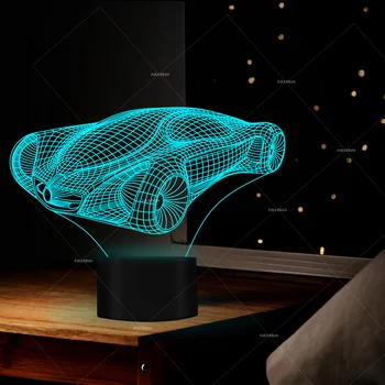 

Car shapes led lights decoration fairy lights indoor lighting 7 colors