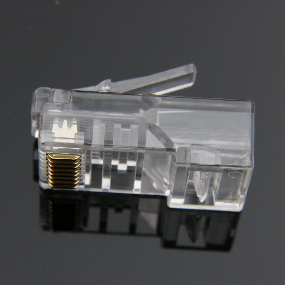 xintylink 50pcs 100pcs RJ45 connector Cat5 Cat5e unshielded Modular rj45 Plug terminal 8p8c Network Connector for ethernet cable xintylink 50pcs 100pcs RJ45 connector Cat5 Cat5e unshielded Modular rj45 Plug terminal 8p8c Network Connector for ethernet cable
