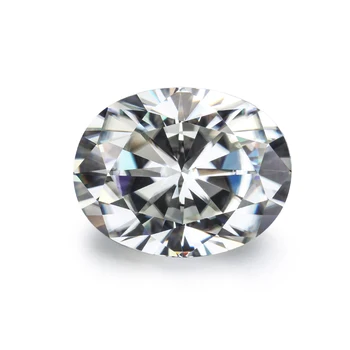 

Factory Wholesale Price 1.0 carat Oval Cut 8x6mm Brilliant Moissanites Diamonds for Sale