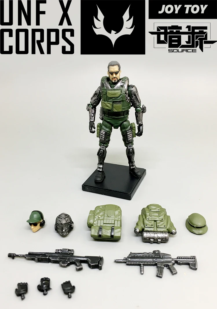 1/27 JOYTOY солдатские фигурки UNF X Корпуса суставов подвижные военные | Игрушки и