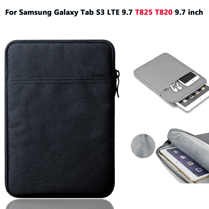 Протектор экрана для Samsung Galaxy Tab S3 LTE 9,7 SM T825 T820 планшет премиумная защитная пленка сумка - Цвет: For  T825 T820 10