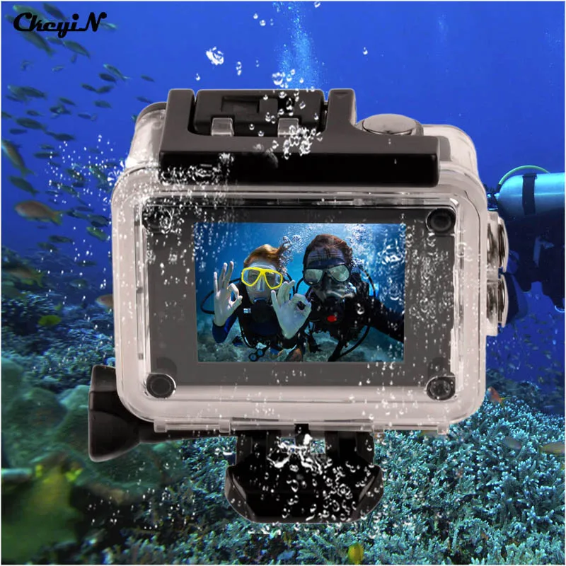 Mini 4K Ultra HD WIFI Waterproof 2inch LTPS Screen 170 Degree Wide Angle Lens Helmet Cam Waterproof Action Camera DVR85H-3233