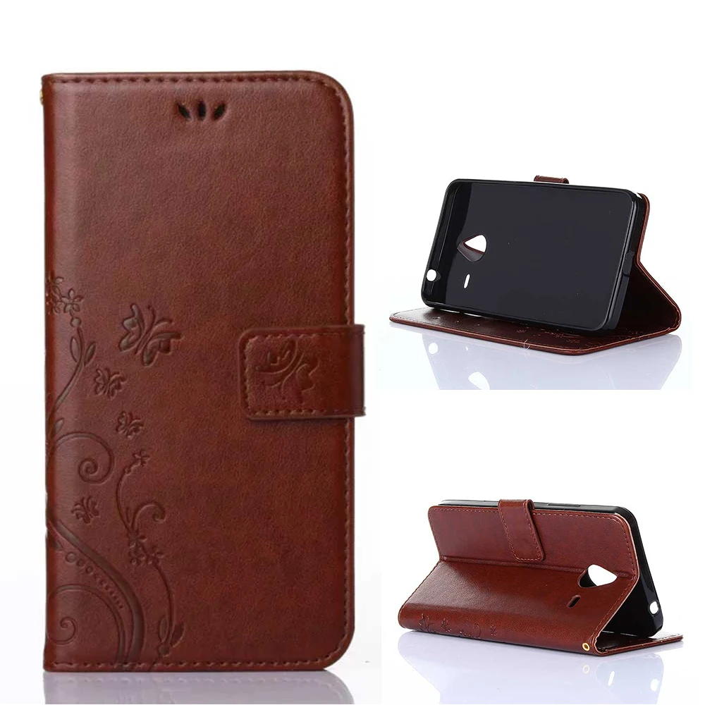 

Fower Pattern Flip Case For Microsoft Lumia 640XL PU Leather+Soft Silicon Wallet Stand Cover For Nokia Lumia 640XL Fundas