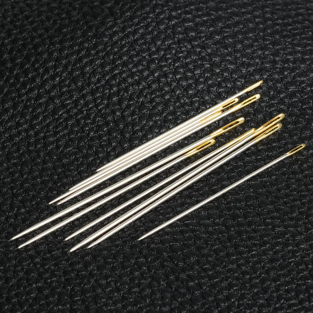 

10X Needles Leather Craft Tools Canvas Hand Working Sewing Stitching Pins Leathercraft Handmade Repair Home Art DIY Tools Hot