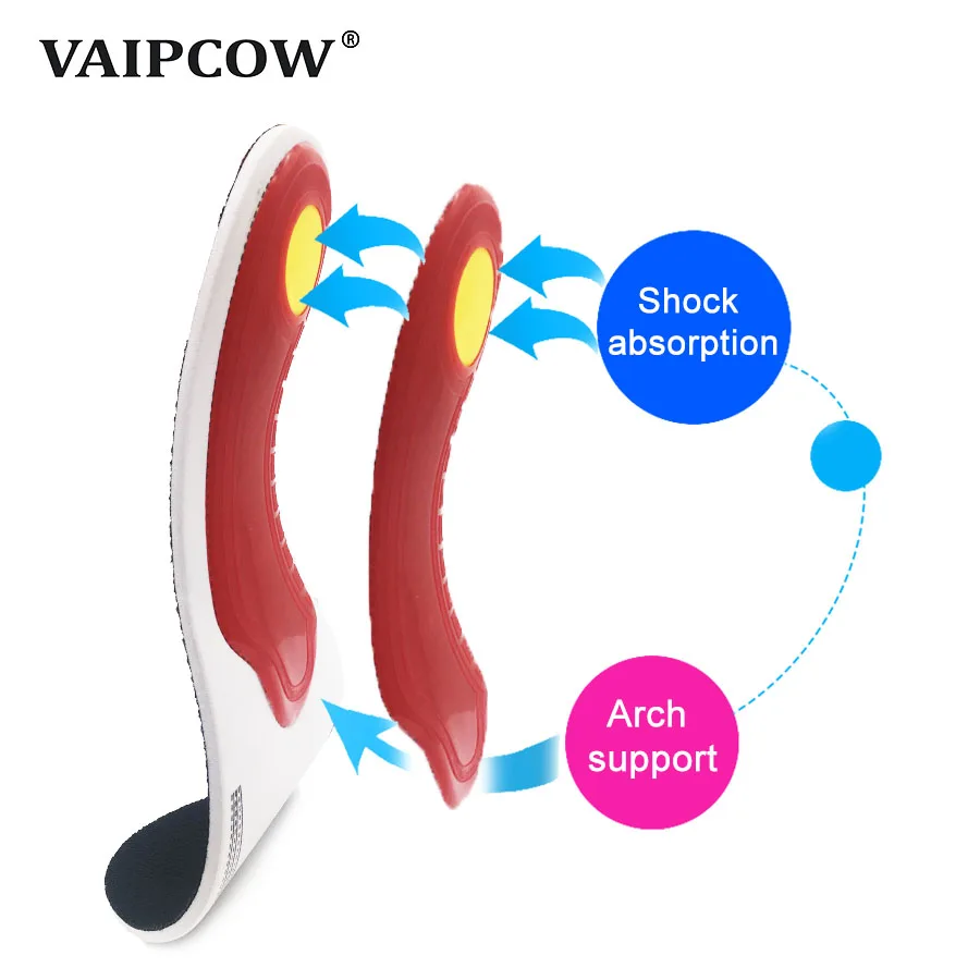 Comfortable Orthotics Insole for flat foot Orthopedic Insoles for Shoes insert Arch Support pad for plantar fasciitis