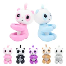 Пальчиковый наконечник панда умный электронный ПЭТ сенсорный индукционный ПЭТ мини захват кончик пальца игрушка панда милый висящий электронный питомец