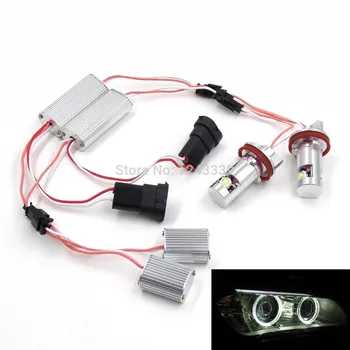 

High Quality H8 / E92 6000K 6W 400LM White light LED Angel Eyes Light Bulbs