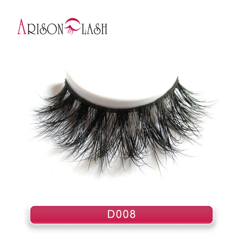 Arison lashes 3D норковые ресницы, накладные норковые ресницы ручной работы в полную полоску, 10 видов стилей ресницы, новая посылка, cilios naturais