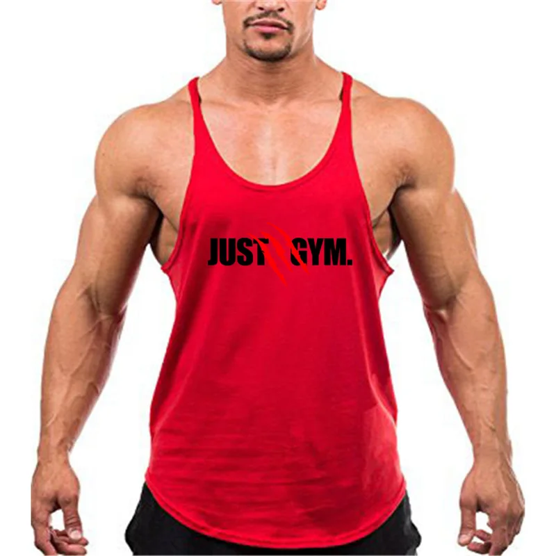 Майка Muscleguys canotte Мужская для бодибилдинга спортивный топ из хлопка майка без