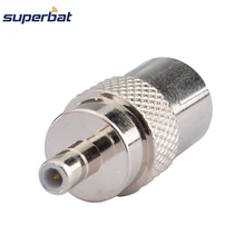 Superbat 5 шт. DVB-T ТВ-антенна тюнера адаптер SMB Джек DVB-T разъем радиочастотный адаптер