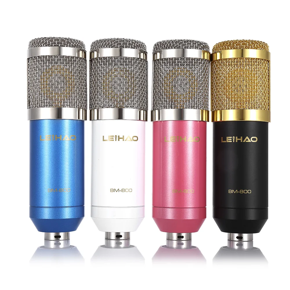 

Zeepin LEIHAO BM800 BM - 800 Professional Condenser Microphone for Studio Broadcasting Recording
