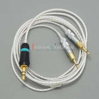 

LN004794 3.5mm 5N OCC + Silver Plated Copper 0.5m 1.3m 1.8m 2.5m Cable For Sennheiser HD700 Headphone Headset