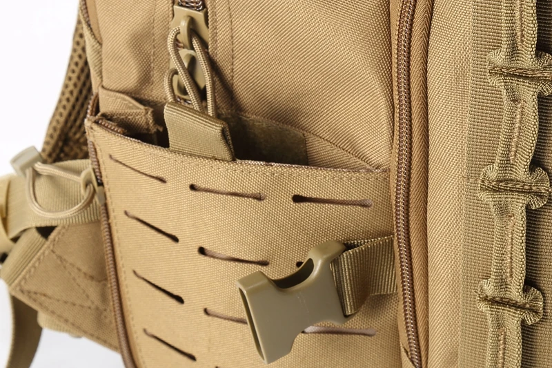 Bolsa de Caça ao ar Corte a Laser Tático Militar Mochila Caminhadas Livre Edc Engrenagens Molle Amigos Bolsa 25l Esporte Acampamento Mod. 1257085 23 Mochilas escal.