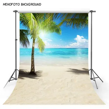 

MEHOFOTO Summer Beach Photography Backdrops Children Photo Background Custom for Photo Studio S-163