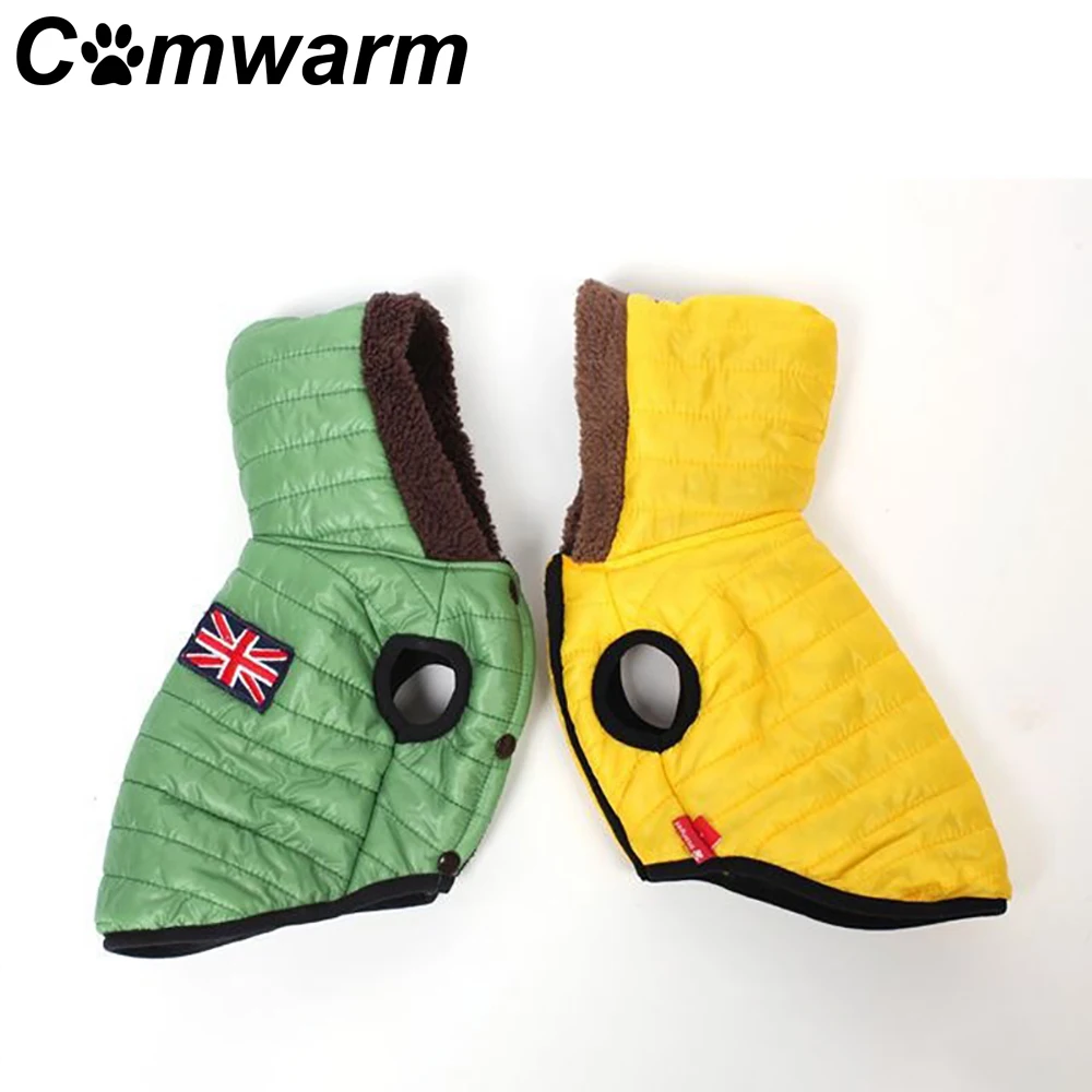 Comwarm Autumn Winter Warm Dog Clothes for Small Dog Jacket Dog Coats