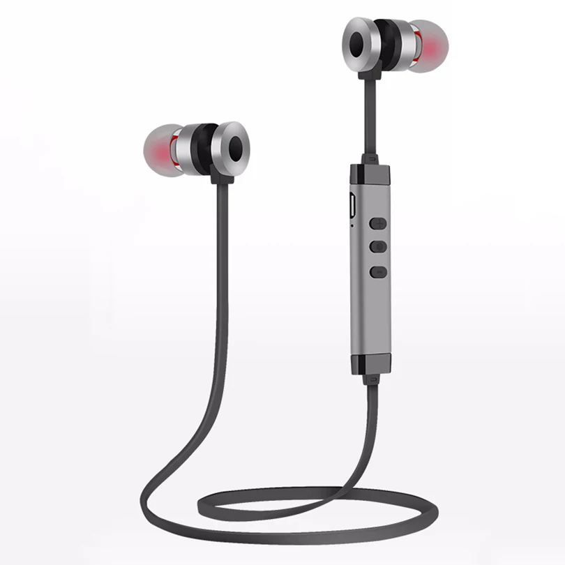 Aibesser water proof latest bluetooth earpiece earphone Ver 4.2 magnetic sunction best cordless earbuds for LG iPhone | Электроника