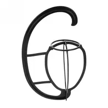 Портативные пластиковые самодельные шляпы вешалка Por съемный дисплей Фен держатель инструмент для длинных и коротких парики подвесная вешалка для париков