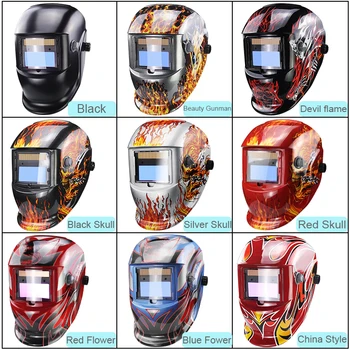 

Solar Auto Darkening Electric Wlding Mask/Helmet/Welder Cap/Welding Lens/Eyes Mask for Welding Machine and Plasma Cutting Tool