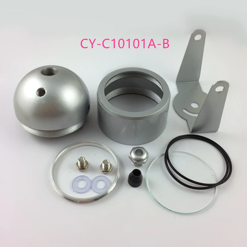 DIY CCTV камера водонепроницаемая камера металлическая крышка корпуса(маленькая). CY-C1010A, с отдельной гайкой и водонепроницаемым кольцом