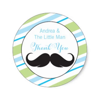 3 8m Little Man Baby Shower Favor Sticker Sticker Little Stickers Stickersstickers Men Aliexpress