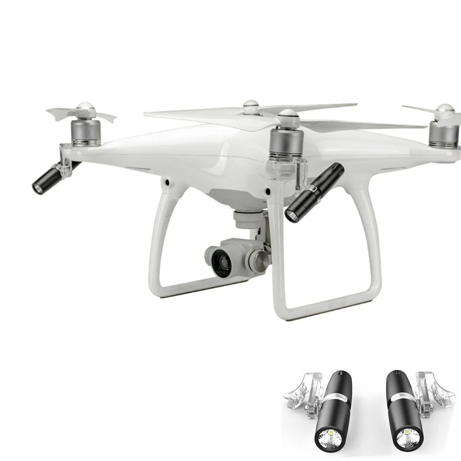 LED Lamp Light for DJI Phantom 4 4 Pro Plus Drone Accessories 360 Degree Whirling Night