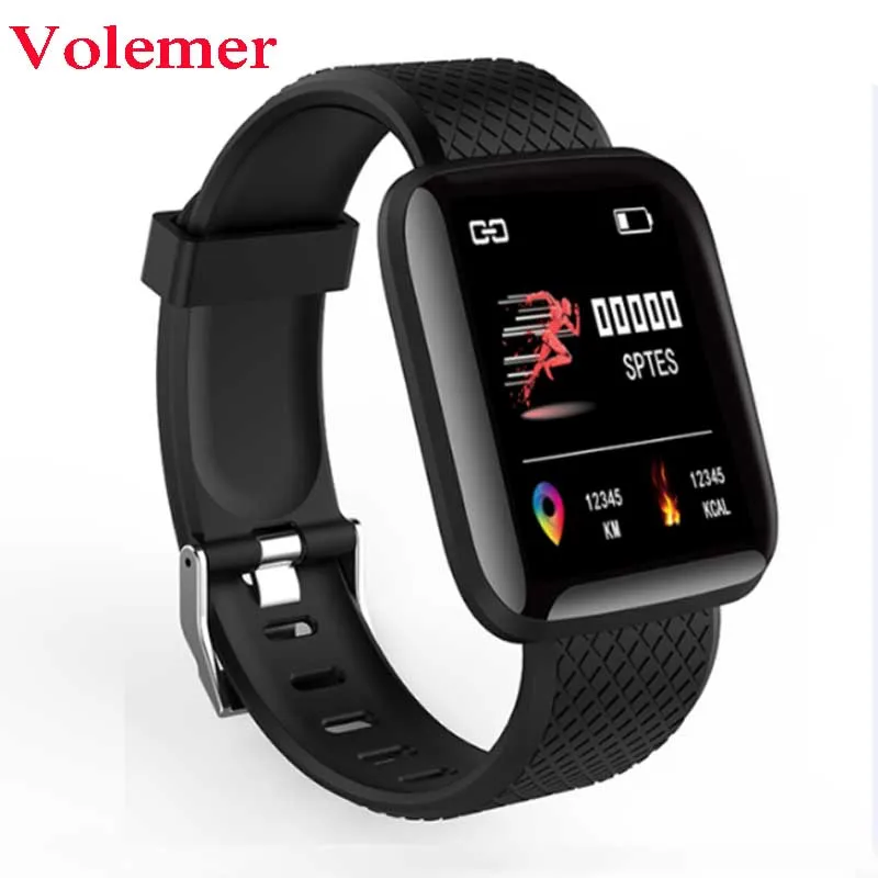 

Volemer Bracelet 1.3' Custom Dial Dynamic Blood Pressure Oxygen Message Push Multi-language Activity Fitness tracker Smart Watch