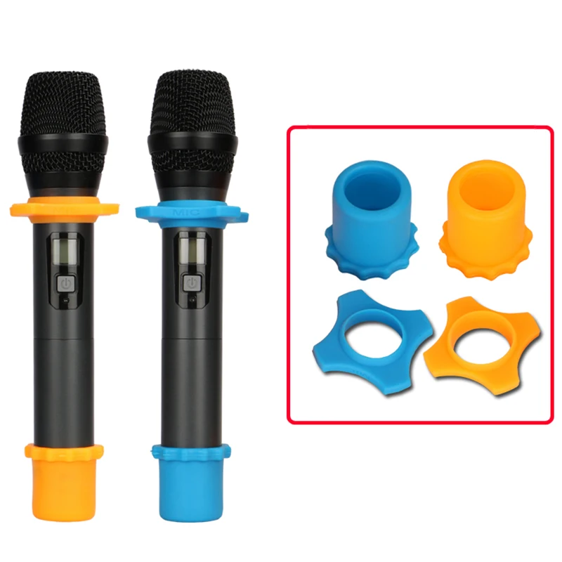 Bio Microphone Anti Slip Roller Ring Handheld Microphone Accessories