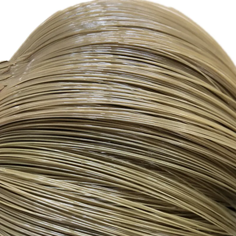 brown fihing line 0.5mm- 0.8mm monofilament nylon line High strength wire for fishing weaving network Braided beads
