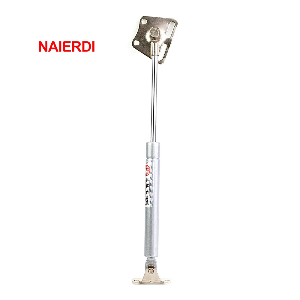 Koop NAIERDI Koper 100N 10 kg Force Deur Lift Ondersteuning Thuis Gas Lente Scharnier Kastdeur Keukenkastje Scharnier Meubels Hardware