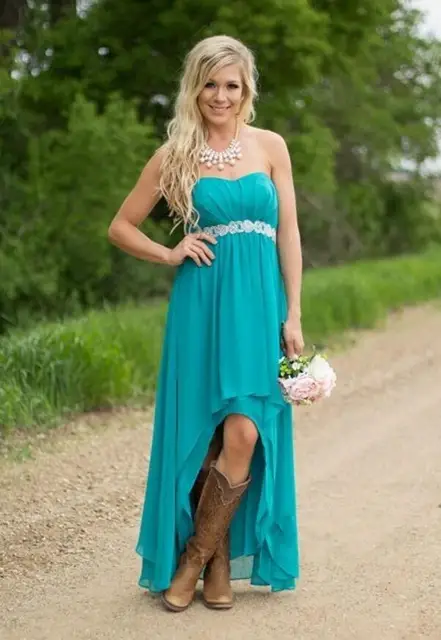 country bridesmaid dresses