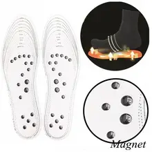 Высококачественный магнитный терапевтический массажер для ног вставки для обуви память хлопок Массажная стелька для мужчин и женщин US6-14(общая длина: 29,5 см