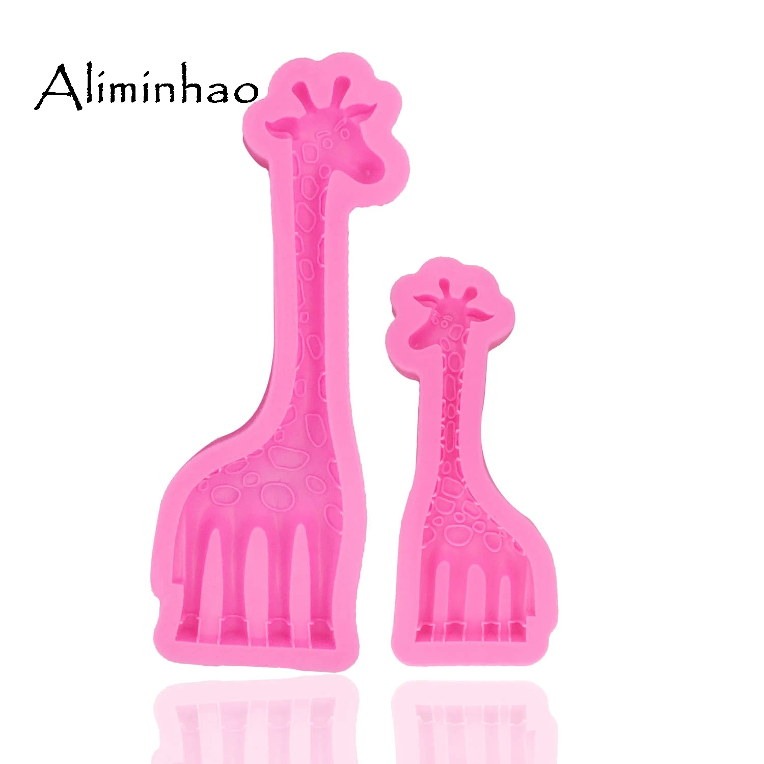 

B1343 Animal giraffe Silicone Mold Sugarcraft dessert Candy Chocolate Molds Fondant Cake Decorating Tools Clay Resin