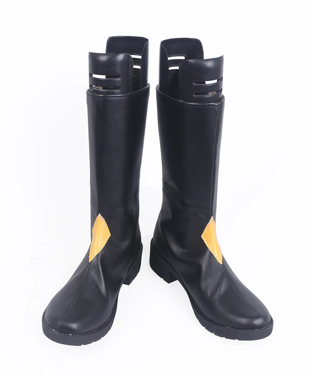 Code Geass Julius Kingsley Cosplay Boots Black Shoes (2)