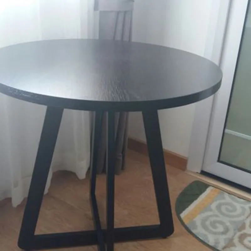 Round Wooden Dining Table DIA70*H70 CM