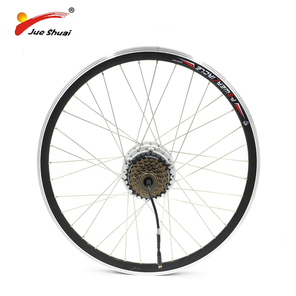 20 &quot26&quot 700C колеса с 6 или 7 freewheel 350 Вт бесщеточный мотор хаб ebike комплект для