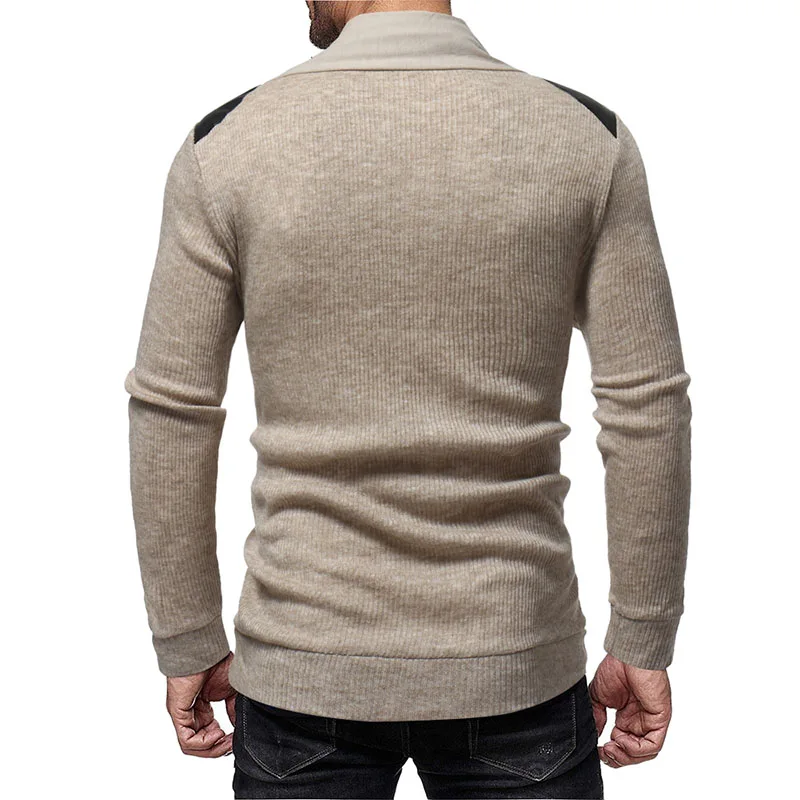 Свитер для мужчин 2019 s Осень Зима свитеры для женщин Повседневное трикотаж бренд модный свитер, пуловер мужской с v-образным вырезом узор