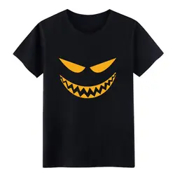 Забавная злая крутая футболка с надписью «gremlin face» с короткими рукавами и круглым вырезом; интересные забавные повседневные летние