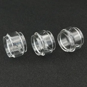 

DHL 50pcs/lot Blitzen 5ml Glass Extended Pyrex Tube Fat Boy Convex Replacement Bulb Bubble Tubes
