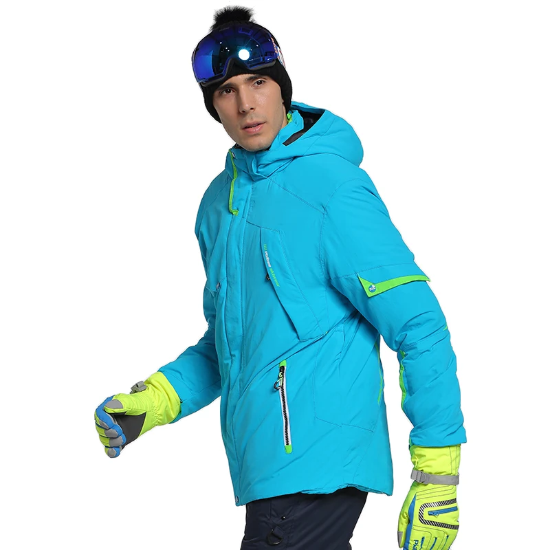 Los hombres de esquí chaqueta de Snowboard impermeable a prueba de viento de Camping senderismo al aire libre los hombres de la chaqueta de la capa caliente invierno ropa-35 grados Los hombres de esquí chaqueta de Snowboard impermeable a prueba de viento de Camping senderismo al aire libre los hombres de la chaqueta de la capa caliente invierno ropa-35 grados